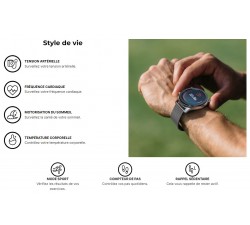 Montre connectée Smartwatch 50032/1 Lotus en gris