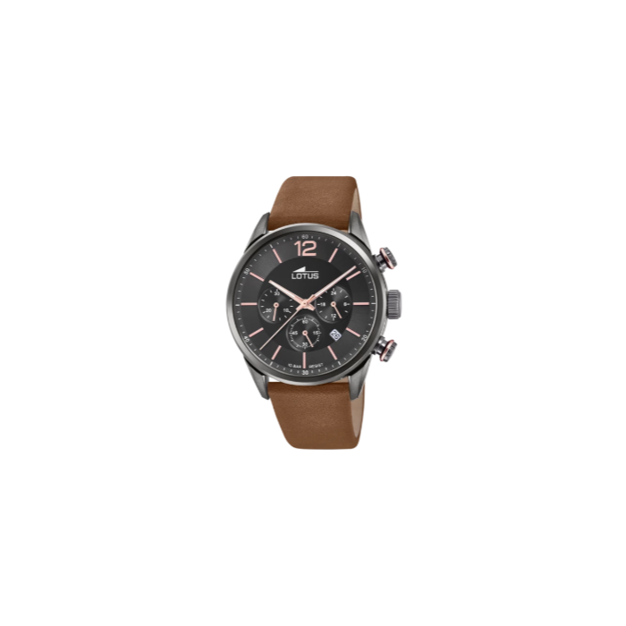 Montre Lotus Montres SS22 en Cuir Marron