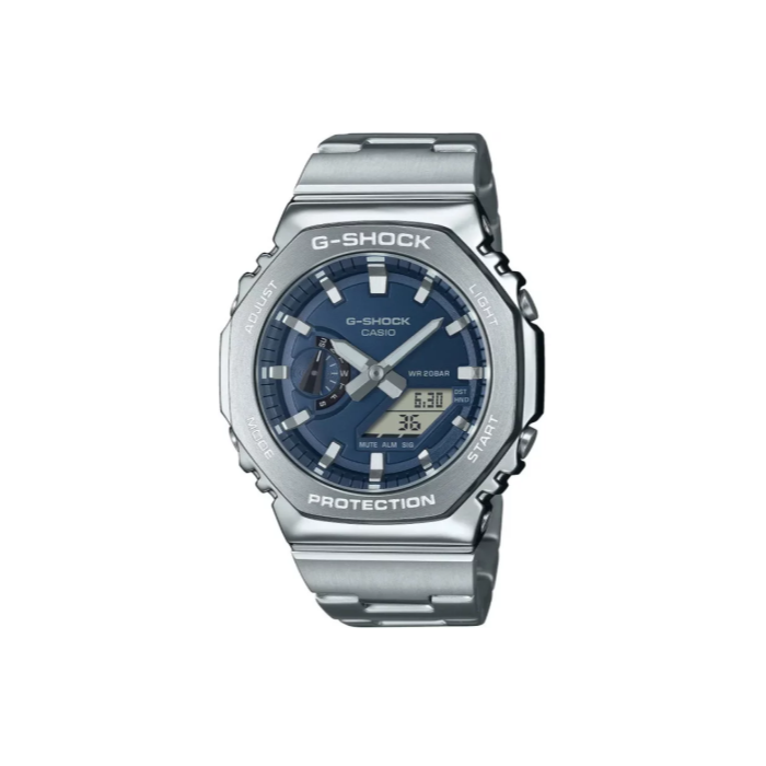 Montre Casio G-Shock en Acier Argenté