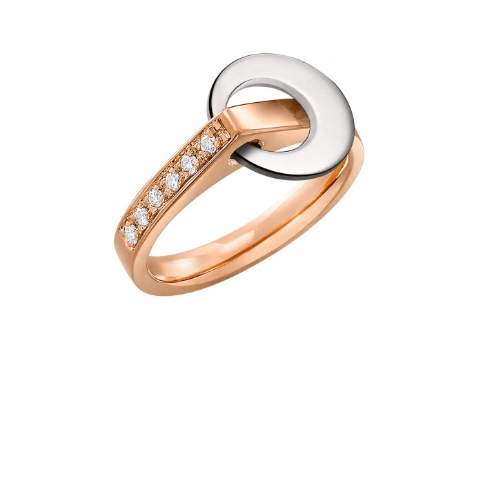 BAGUE LILISTONE OR et DIAMANTS BAGUE LILISTONE OR et DIAMANTS