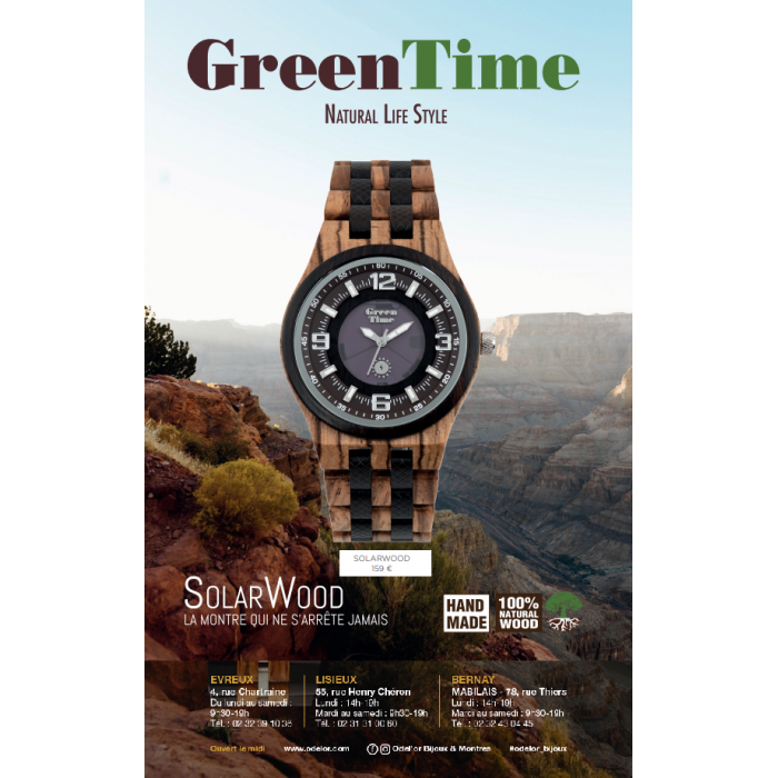 MONTRE GREEN TIME
