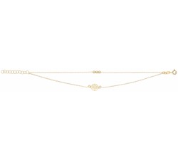 Bracelet Arbre de Vie, plaqué or